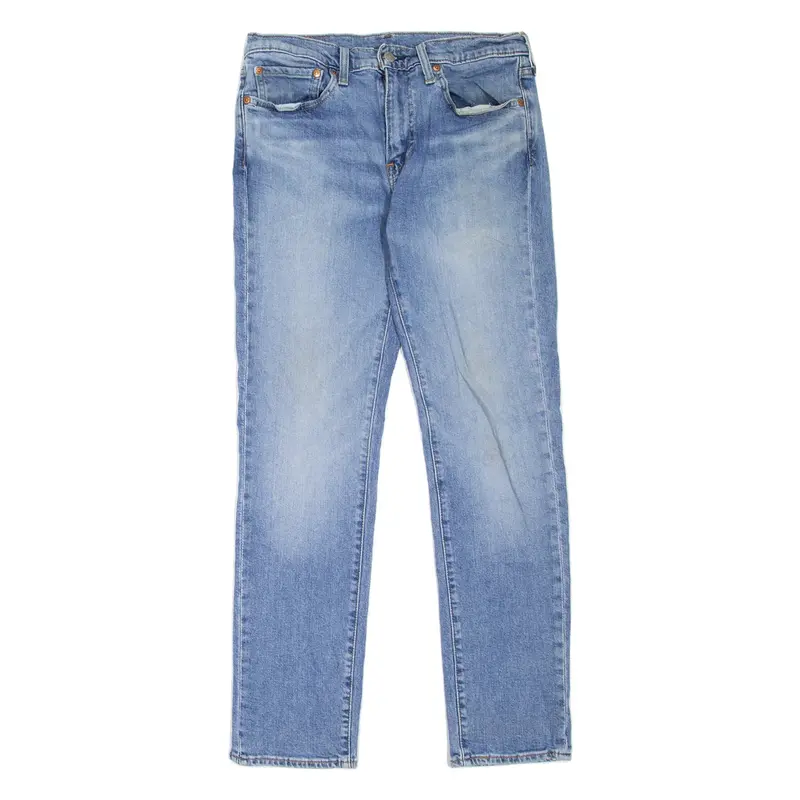 LEVI'S 511 BIG E Jeans Mens Blue Slim Straight Stone Wash W32 L32