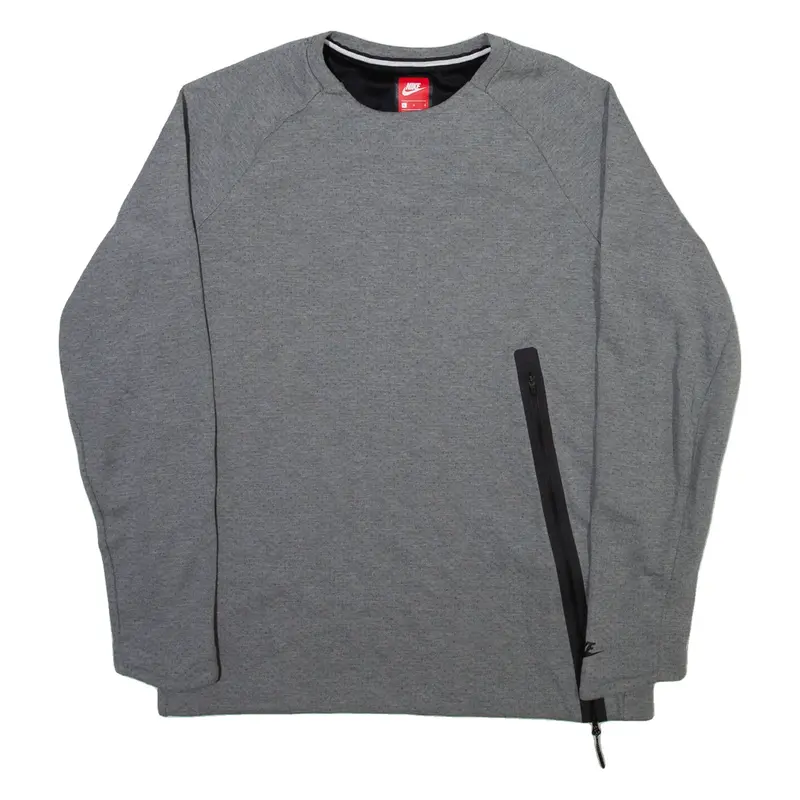 NIKE Mens Sweatshirt Grey L