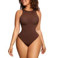 Snatch Me Up Bodysuit – High Compression, 360° Tummy Control High Neck, Sleeveless  Comfortable Shapewear, Summer Minimali...