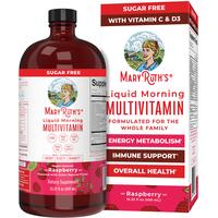 MaryRuth's Liquid Morning Multivitamin - B Complex Vitamins - Vitamins A, C, D, E -  Zinc - Beauty - Vegan - Sugar Free - 15....