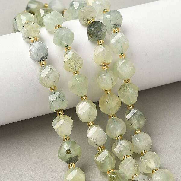 Natural Prehnite Beads Strands