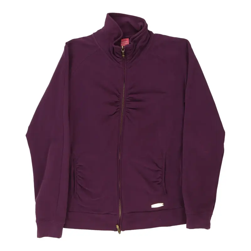 Champion Zip Up - Medium Purple Cotton Blend