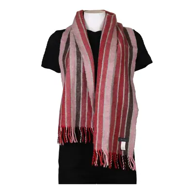 Paul Smith Striped Scarf - No Size Pink Wool
