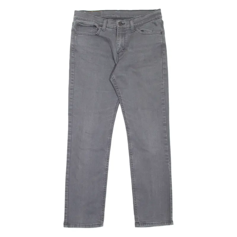 LEVI'S 511 Jeans Mens Grey Slim Straight W32 L30