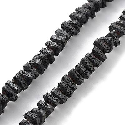 Natural Lava Rock Beads Strands