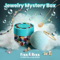 Fizz and Rizz Jewelry Mystery Box with Random Fine Jewelry Necklace Earrings Bracelet Charm Adjustable Ring Cute Surprise Fun...