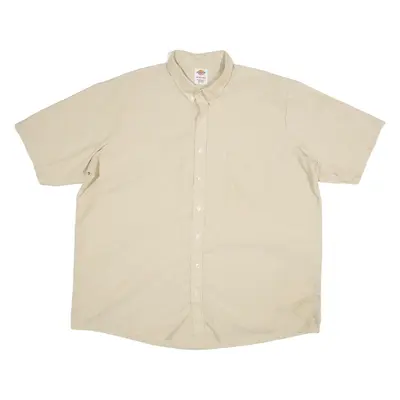 DICKIES Mens Worker Shirt Beige 2XL