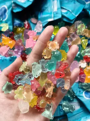 30pcs Surprise Small Blind Bag Series, Cartoon Cute Small Animal Luminous Style, Random Surprise Small Animals, Children's Su...