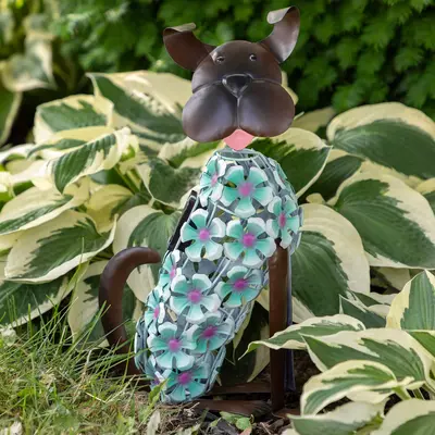 Pet Flower Outdoor Solar Light - Cat
