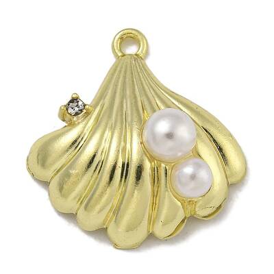 Alloy ABS Pearl Pendants