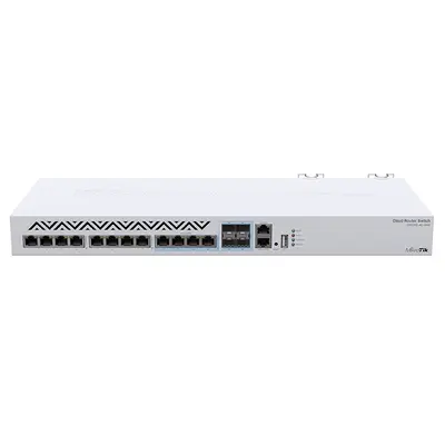 CRS312-4C+8XG-RM Mikrotik 12-Ports (8x 10GbE and 4x 10GbE SFP Ports) Cloud Router Switch