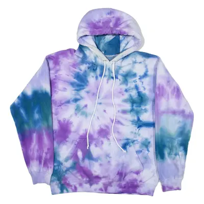 ALSTYLE Tie Dye Womens Purple Hoodie M