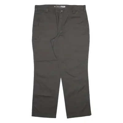CARHARTT Mens Trousers Grey Relaxed Straight W38 L32