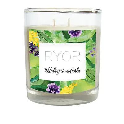 Ryor Large candle Melissa calming 210 g