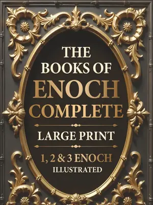 The Books of Enoch Complete LARGE PRINT (Illustrated): 1, 2 & 3 Enoch With Authentic Illustrations, Insightful Introductions ...
