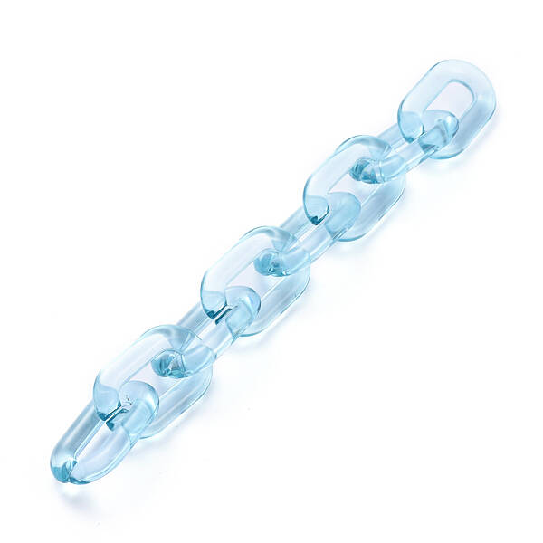 Handmade Transparent Acrylic Cable Chains