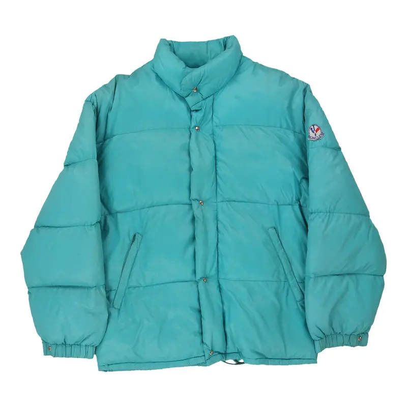 1980s Moncler Puffer - XL Blue Nylon