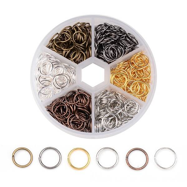 1 Box Open Jump Rings Brass Jump Rings
