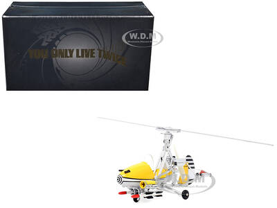 Little Nellie Gyrocopter Yellow James Bond 007 You Only Live Twice (1967) Movie Diecast Model by Corgi