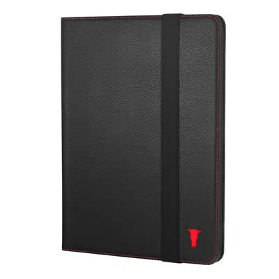 Apple iPad Pro 11-inch Leather Case (1st 2nd 3rd & 4th Generation) - Black with Red Detail