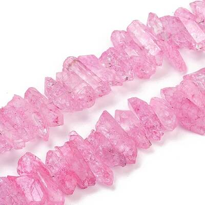 Natural Crackle Quartz Beads Strands