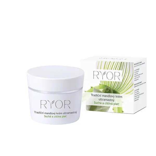 Ryor Crema Di Mandorle Tradizionale Ultragrassa Per Pelli Secche E Sensibili 50 Ml