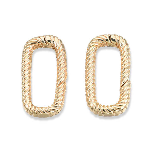 Brass Spring Gate Rings