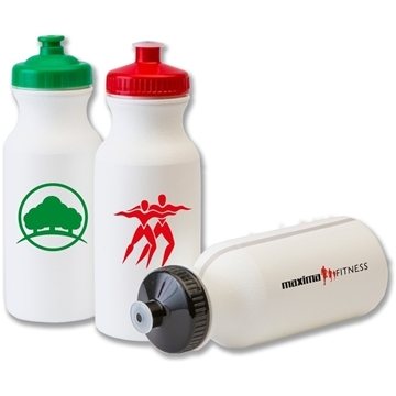 100 Customized 20 oz Bike Sports Bottle - FDA Approved & Recycled