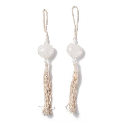 Natural Quartz Crystal Pendant Decorations
