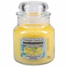 Yankee Candle Home Inspiration Glacciolo with Limone and Lime - Perfumed candle - 104.0 g