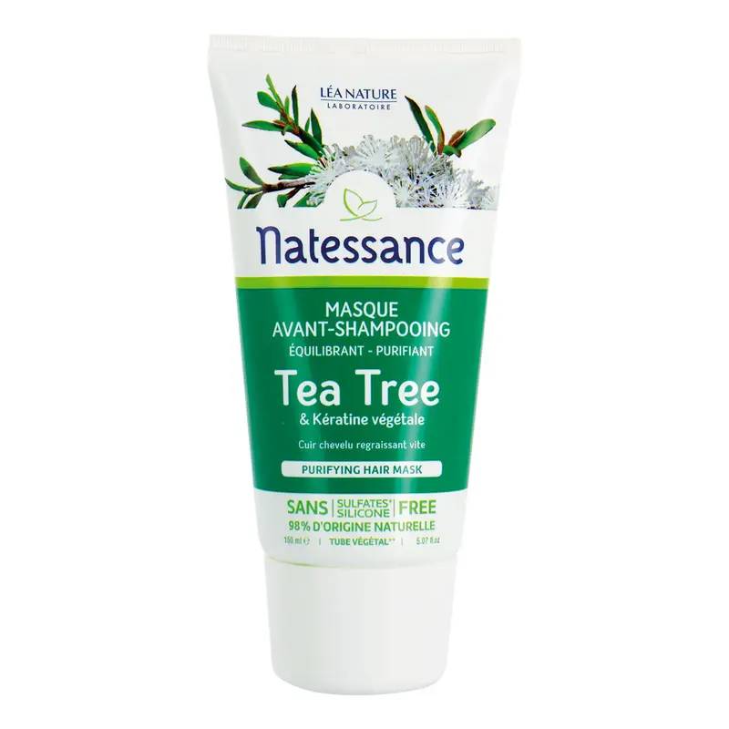 Natessance Purifying Tea Tree Pre Shampoo Mask 150 ml