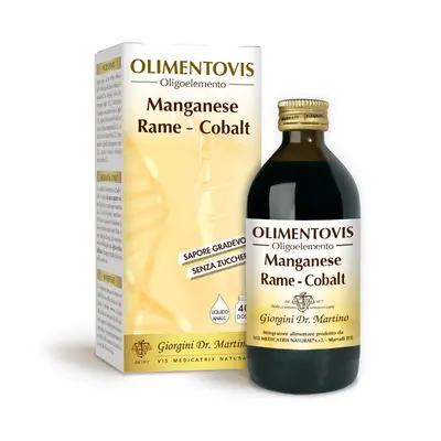 Dr Giorgini manganese copper cobalt olimentovis 200 ml