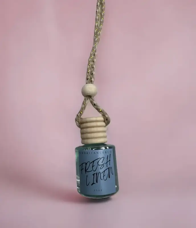 Fresh Linen Scented Car Freshener-Odor Eliminator Scented