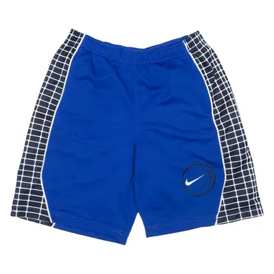 NIKE Mens Sports Shorts Blue M W30