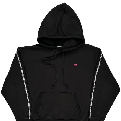 Levis Hoodie - Large Black Cotton