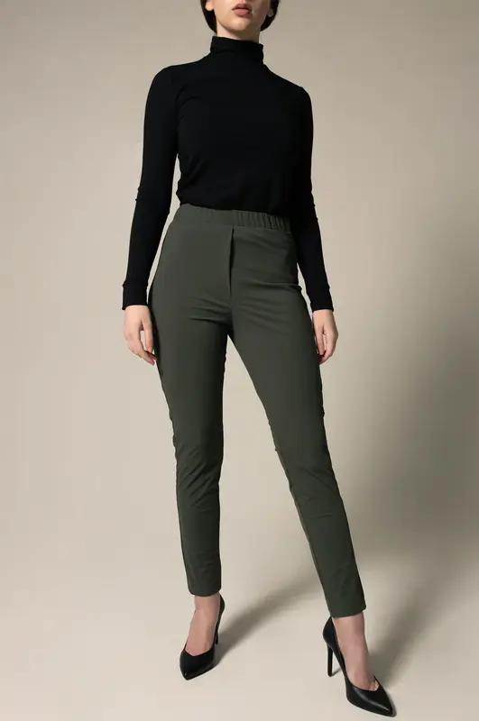 Olive Skinny Pants Women's Trousers | Size: L | Color: olive