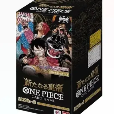 Bandai Namco One Piece TCG: The Four Emperors OP-09 OP09 BOOSTER BOX Japanese Edition Collectible Trading Card Game Pack