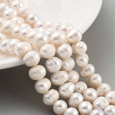 Natural Cultured Freshwater Pearl Beads Strands