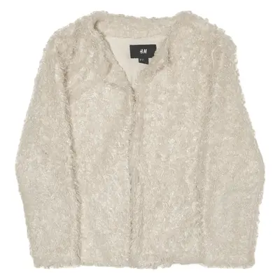 H&M Jacket Cream Womens S