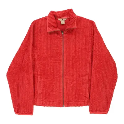 Woolrich Fleece - Large Red Polyester