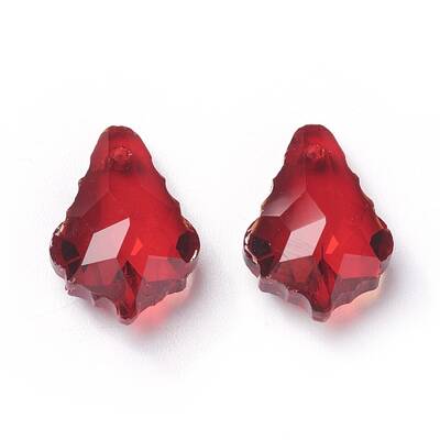 Faceted Glass Pendants