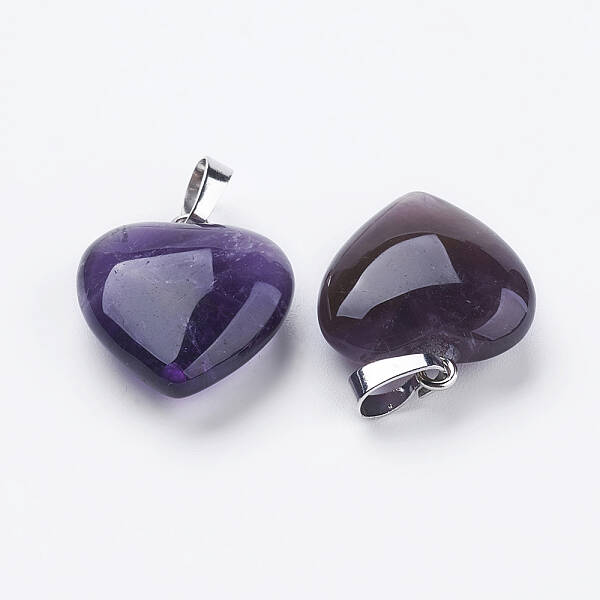 Natural Amethyst Pendants