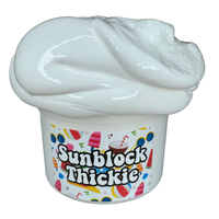 Sunblock Thickie GLUE-ALL Super Glossy and Thick for Bubble Pops Squishy Dumplings Pink Squishy Maker