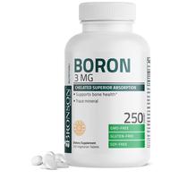 Boron 3 MG - Natural Supplement for Optimum Health - Fitness