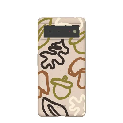 Seashell Forest Gems Google Pixel 6 Case
