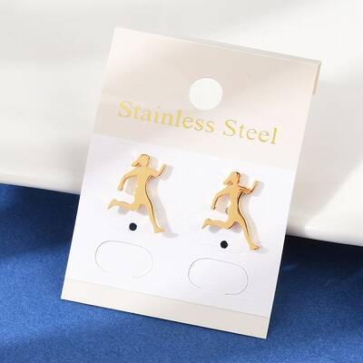 304 Stainless Steel Stud Earrings for Women