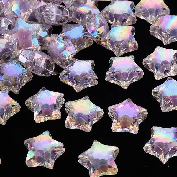 Transparent Acrylic Beads