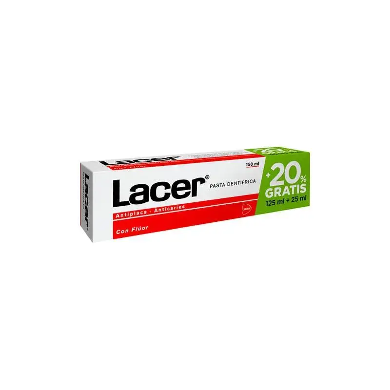 Dentifricio Lacer 125 25ml Gratis