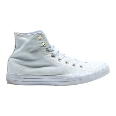 CONVERSE High Top Trainers Blue Canvas Womens UK 7.5