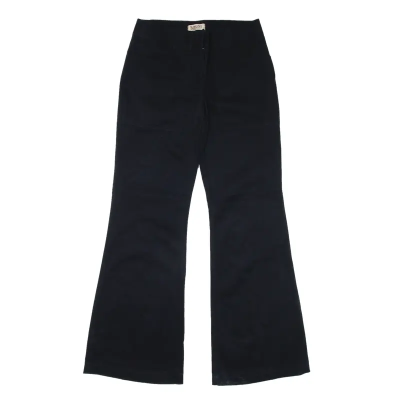 BOYSENS Trousers Black Regular Flared Womens W32 L33